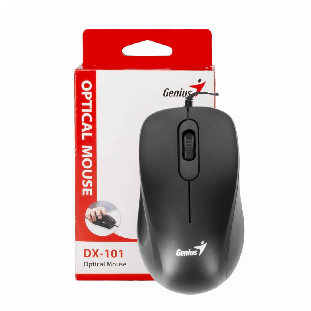 MOUSE GENIUS ALAMBRICO DX 101 BK
