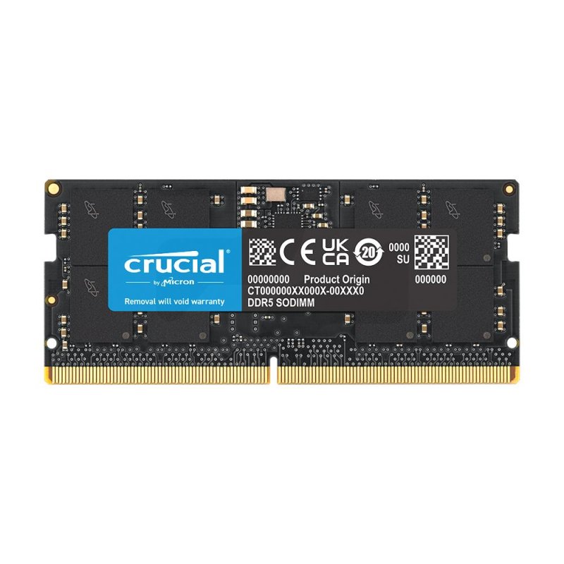 MEMORIA RAM DDR5 CRUCIAL 16GB 4800MT