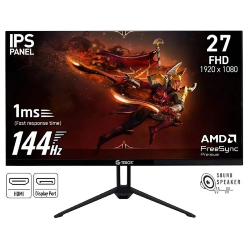MONITOR TEROS TE2714S 27" FHD 1MS 144HZ