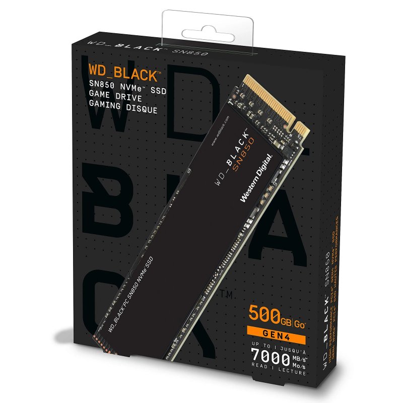 SSD M.2 NVME WD BLACK 500GB