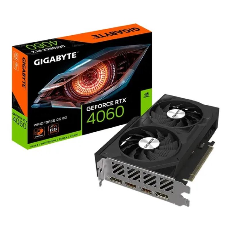 TARJETA GRAFICA GIGABYTE GAMING RTX 4060 8GB 3 FAN