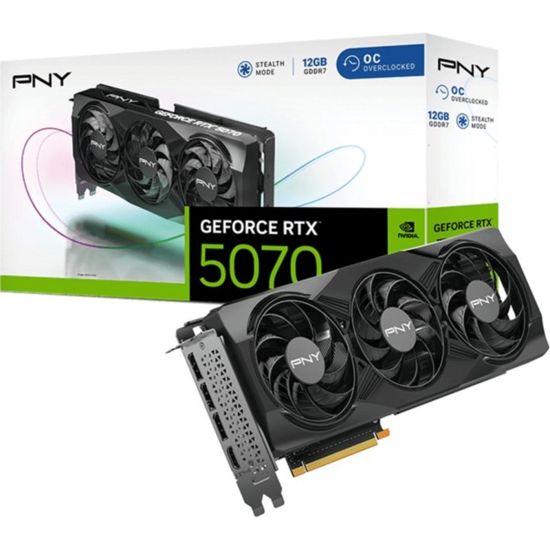 TARJETA GRAFICA PNY RTX 5070 12GB