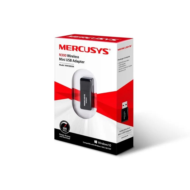 USB WIFI MERCUSYS MW300UM MICRO